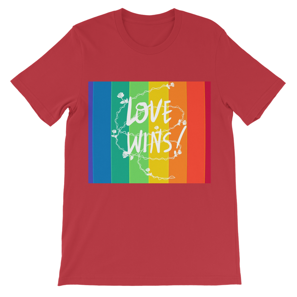 Love Wins Classic Kids T-Shirt - IAKAM