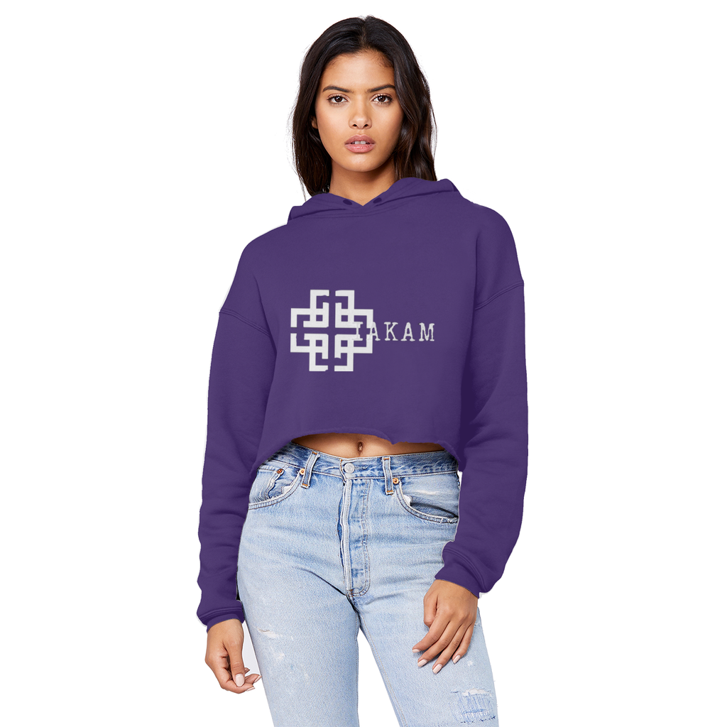 KAM S9 Hoodie Unisex Cropped Raw Edge Boyfriend Hoodie - IAKAM