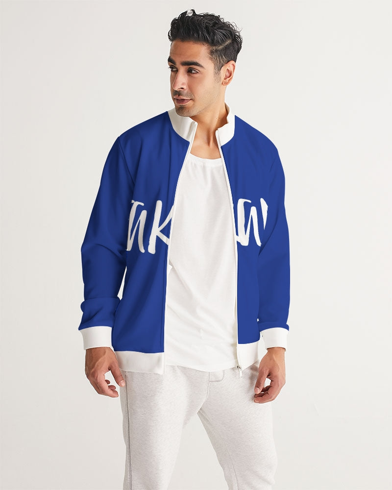 Blue Men's Track Jacket - IAKAM