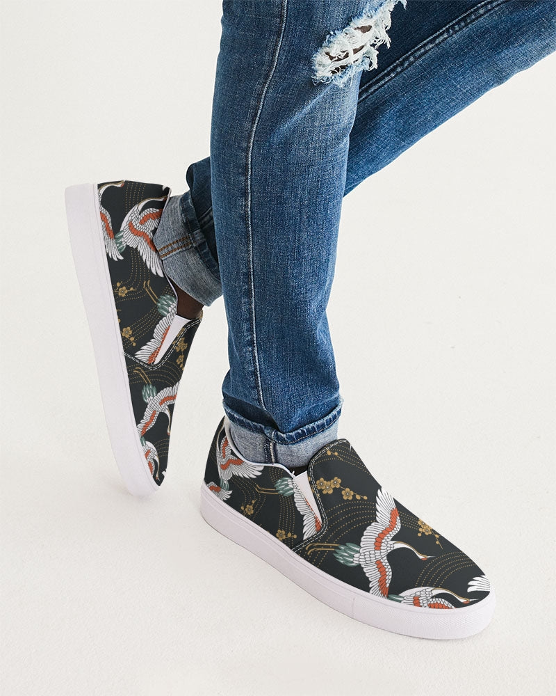 Japan Crane Men's Slip-On Canvas Shoe - IAKAM