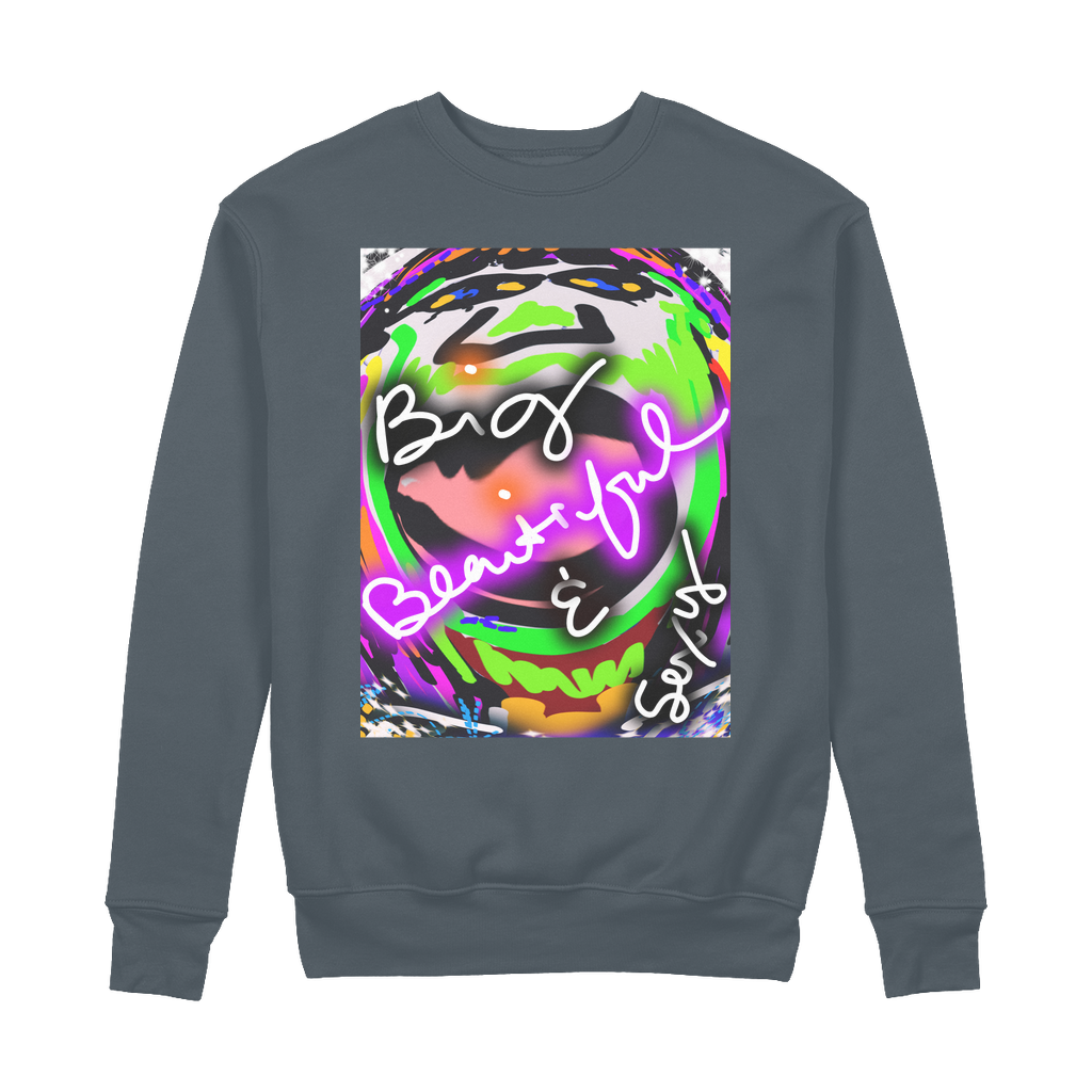 Bbs 100% Organic Cotton Sweatshirt - IAKAM