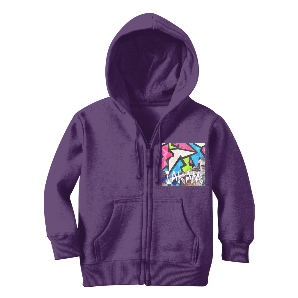 IAKAM ART Classic Kids Zip Hoodie - IAKAM