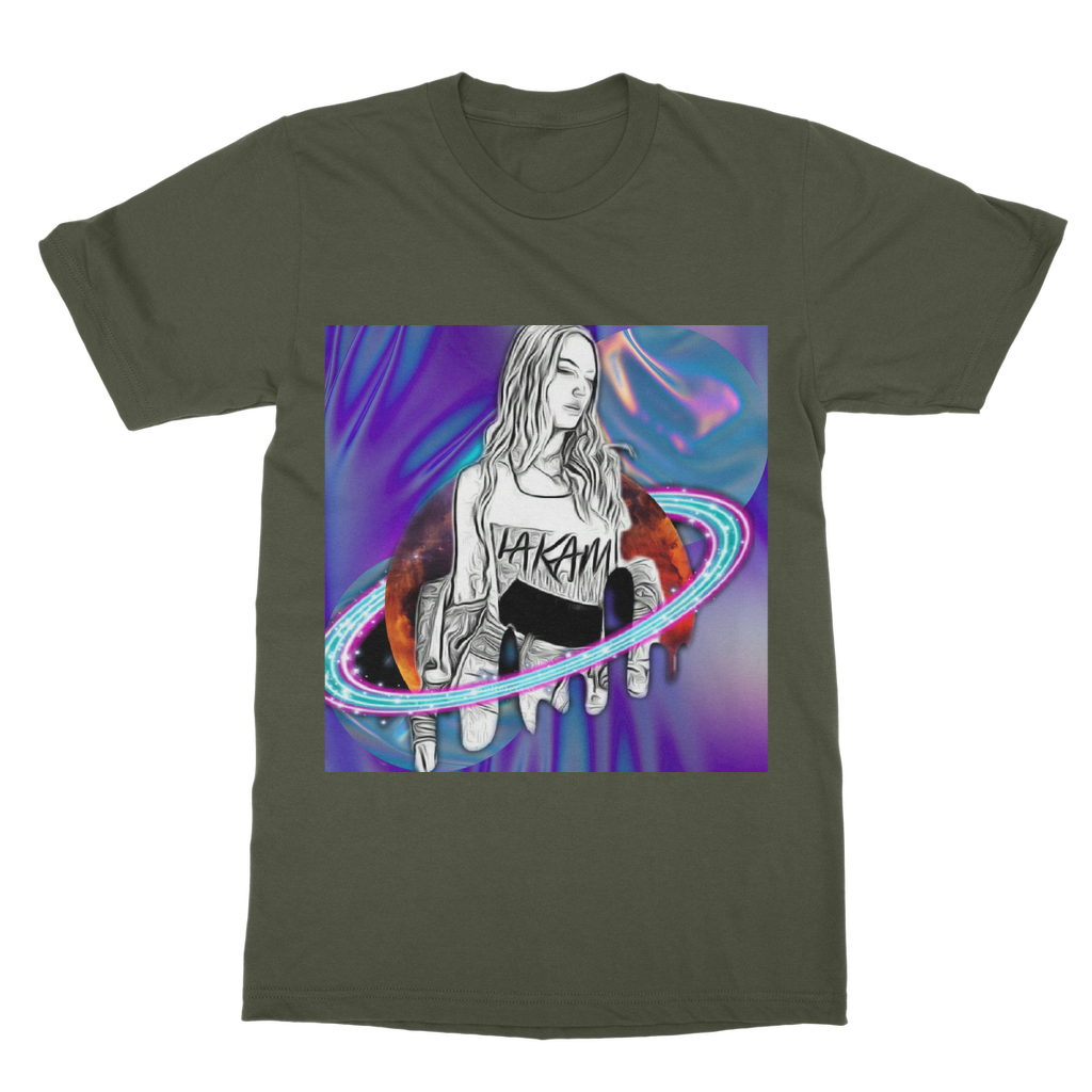 Outerspace3 T-Shirt Dress - IAKAM