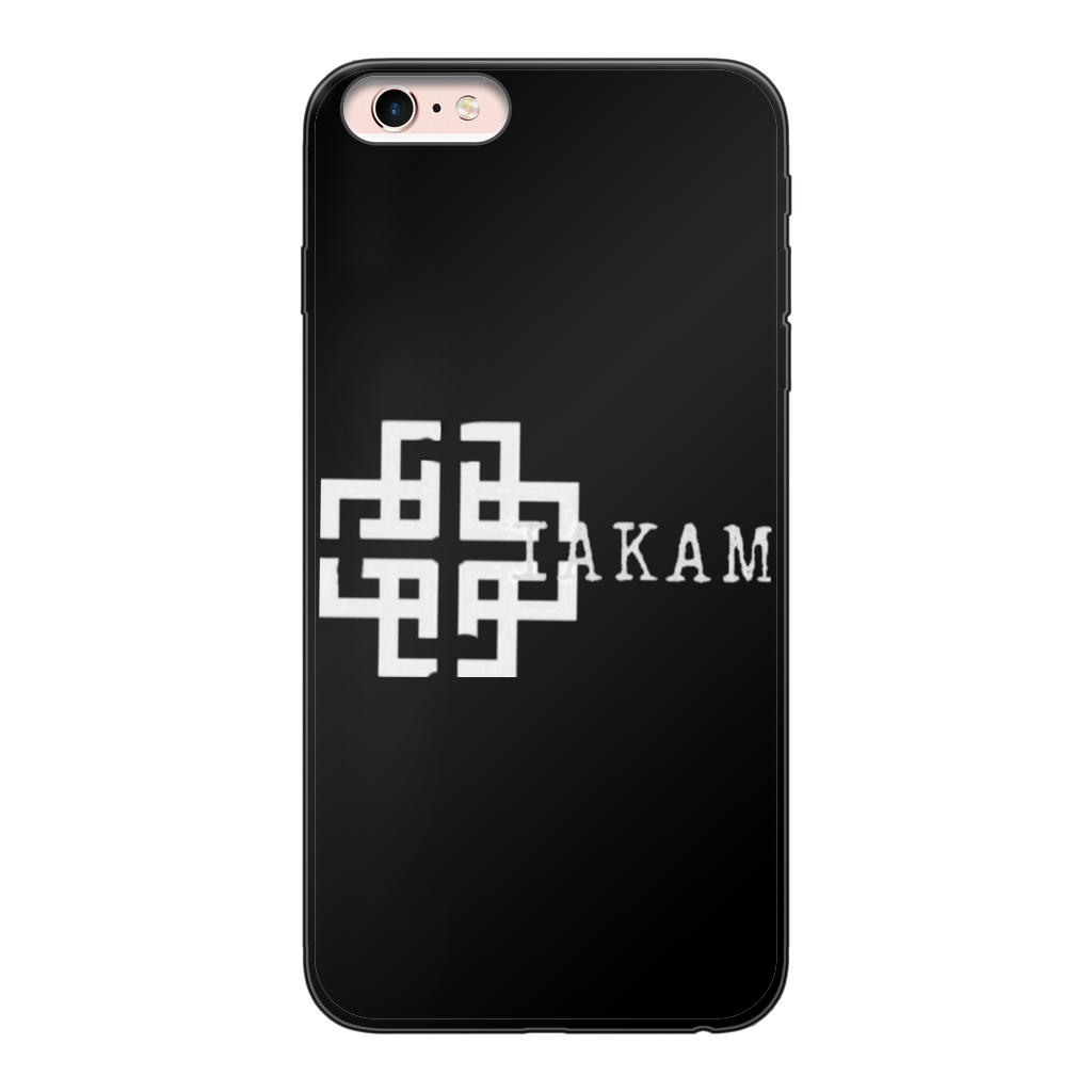 KAM S9 Back Printed Black Soft Phone Case - IAKAM