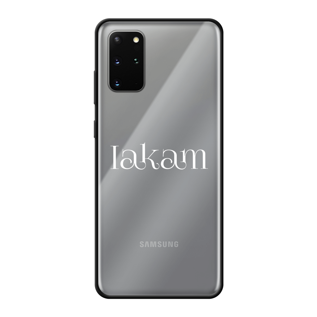 Iakam collec Back Printed Black Soft Phone Case - IAKAM