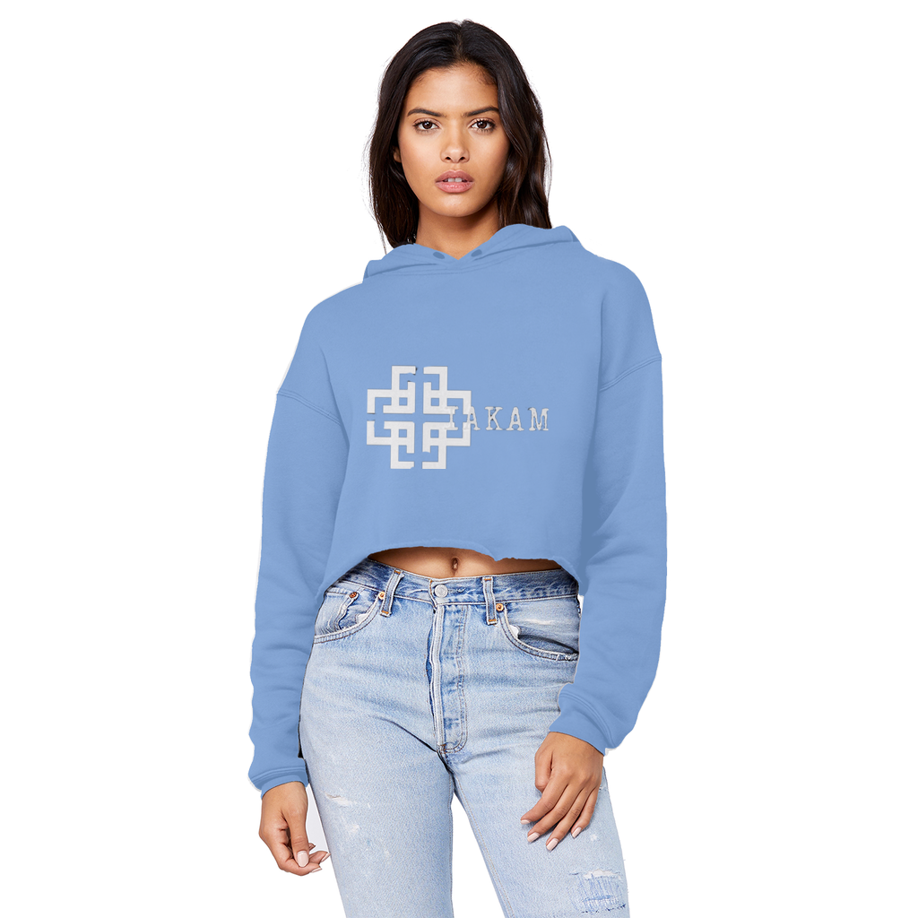 KAM S9 Hoodie Unisex Cropped Raw Edge Boyfriend Hoodie - IAKAM