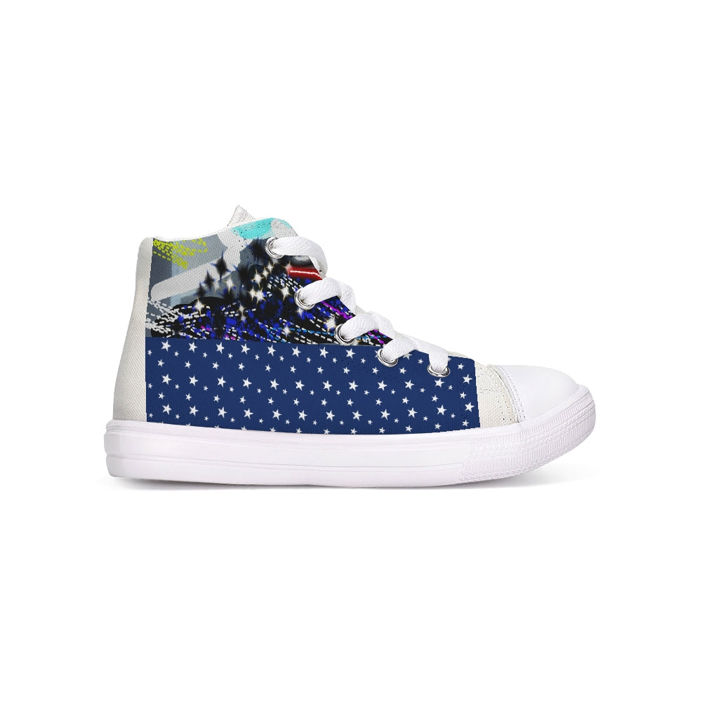 IAKAM Kids Hightop Canvas Shoe IME - IAKAM
