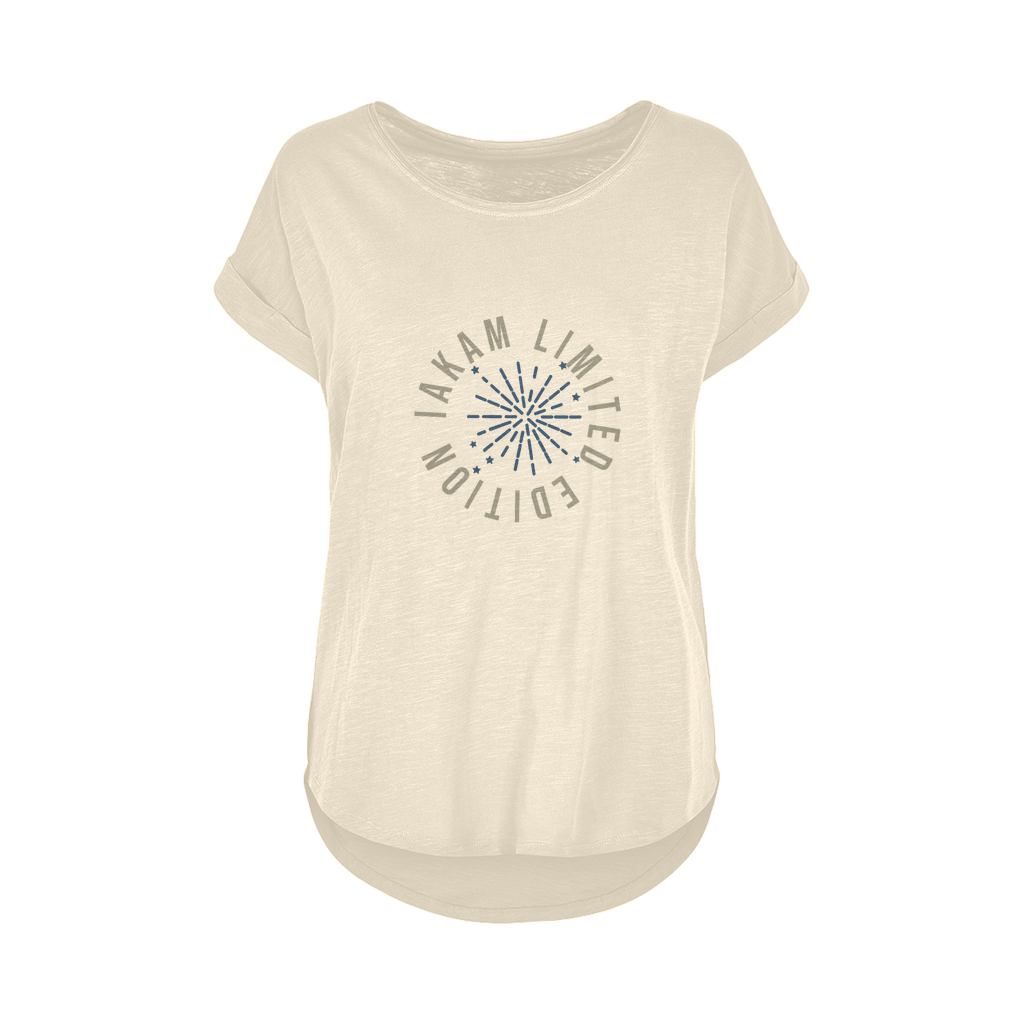 IAKAM Limited Edition Women's Long Slub T-Shirt XS-5XL - IAKAM
