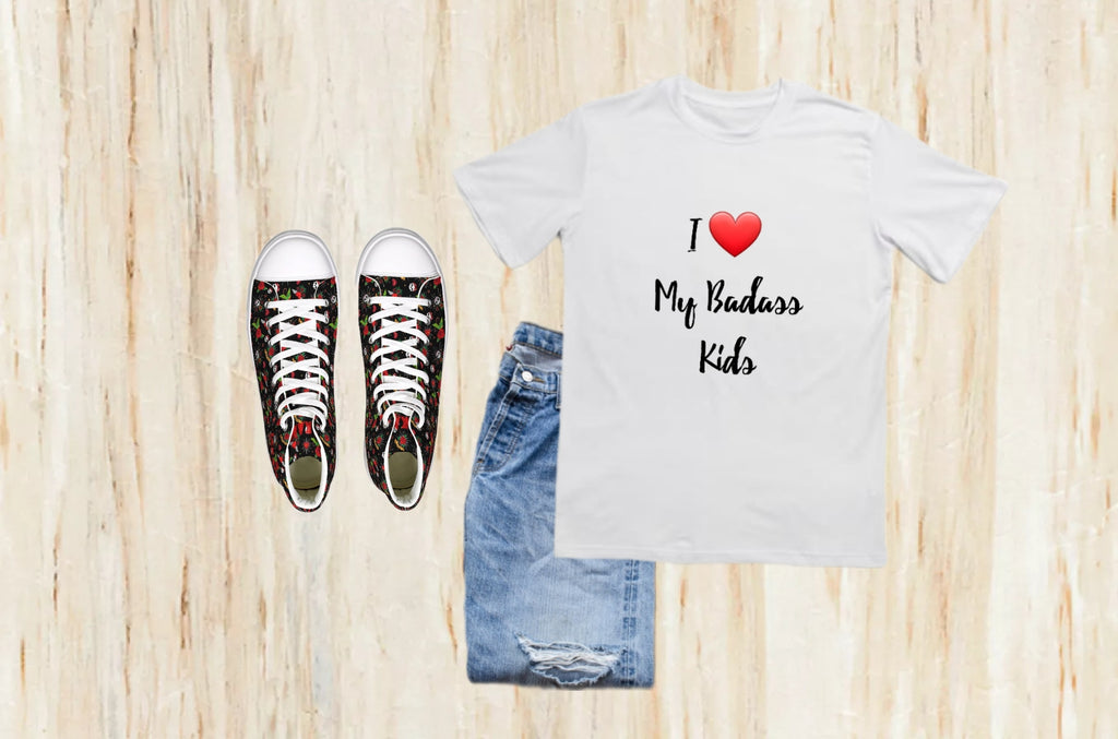 I Love My Badass Kids Tshirt - IAKAM