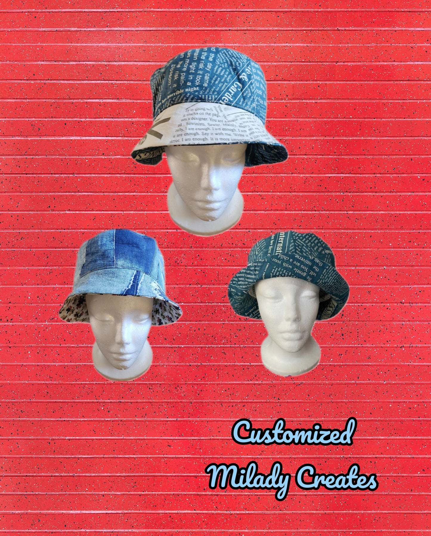 Milady Creates Custom Bucket Hats - IAKAM
