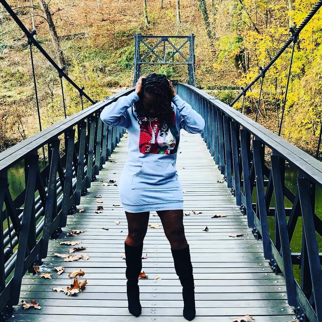 GGBI  Hoodie Dress - IAKAM