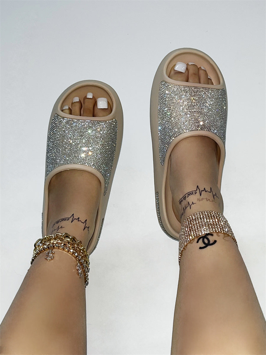 Bling Infrared Summer Slides - IAKAM