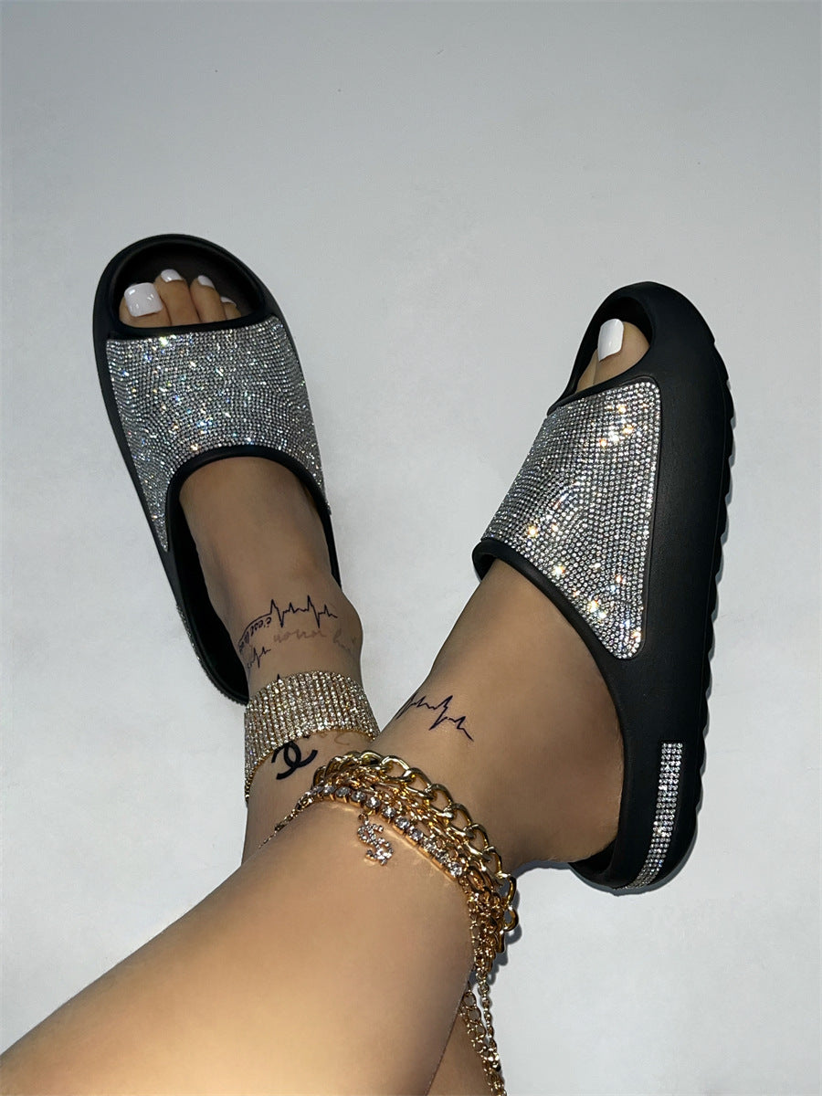 Bling Infrared Summer Slides - IAKAM