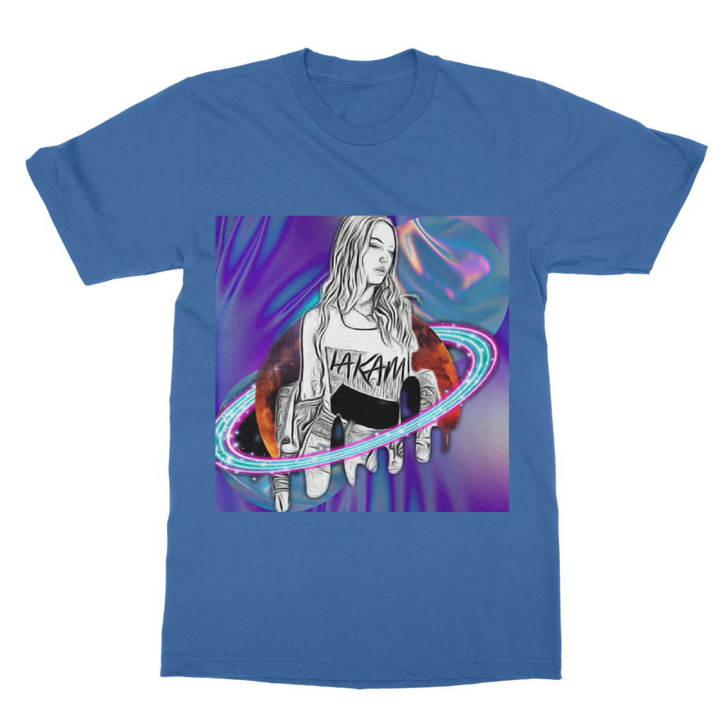 Outerspace3 T-Shirt Dress - IAKAM