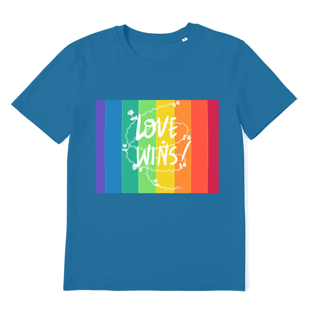 Love Wins Premium Organic Adult T-Shirt - IAKAM