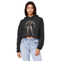 Rimitron Unisex Cropped Raw Edge Boyfriend Hoodie - IAKAM