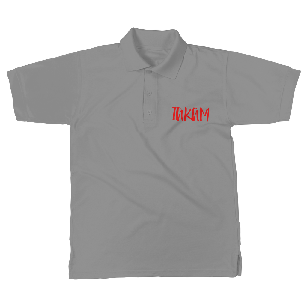 IAKAM Red Classic Adult Polo Shirt - IAKAM