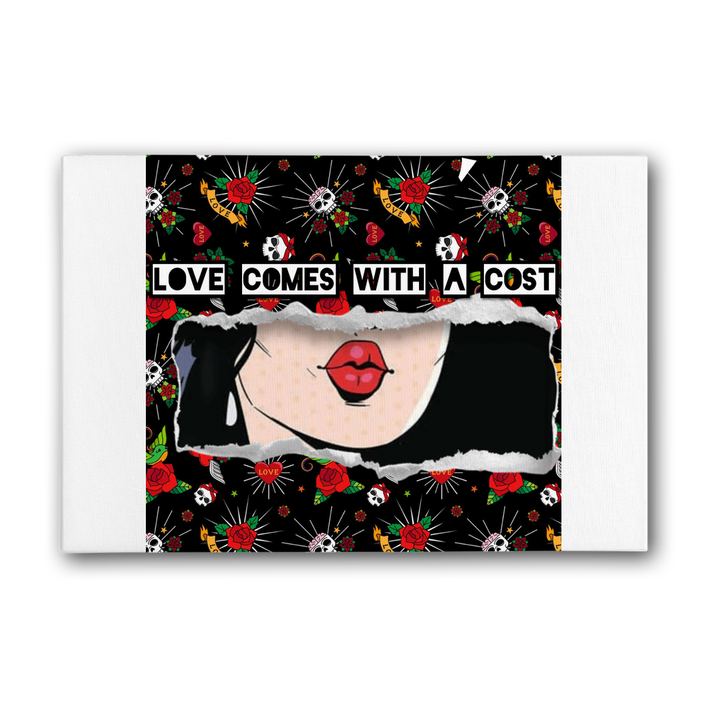 Love Cost Premium Stretched Canvas - IAKAM