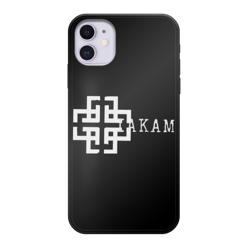 KAM S9 Back Printed Black Soft Phone Case - IAKAM
