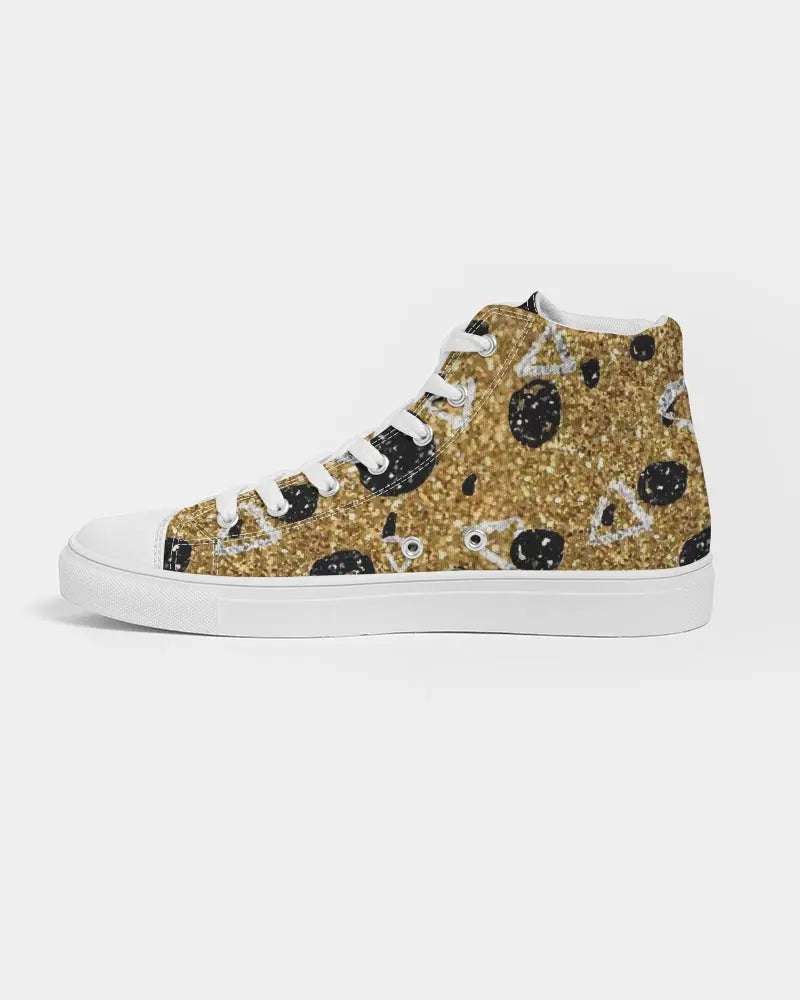 Realm Women's Hightop Canvas Shoe - IAKAM