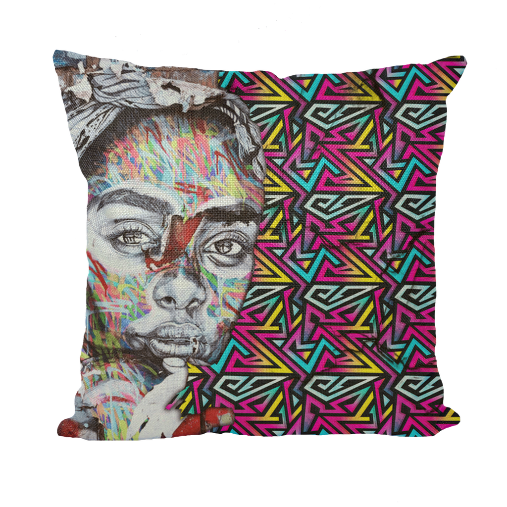 Beauty Throw Pillow Cover - IAKAM