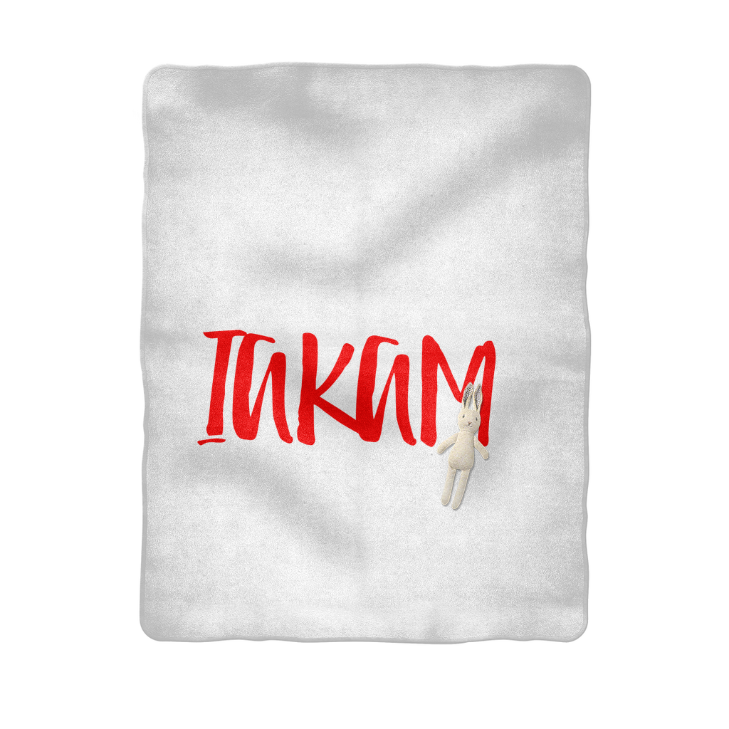 IAKAM Red Sublimation Baby Blanket - IAKAM