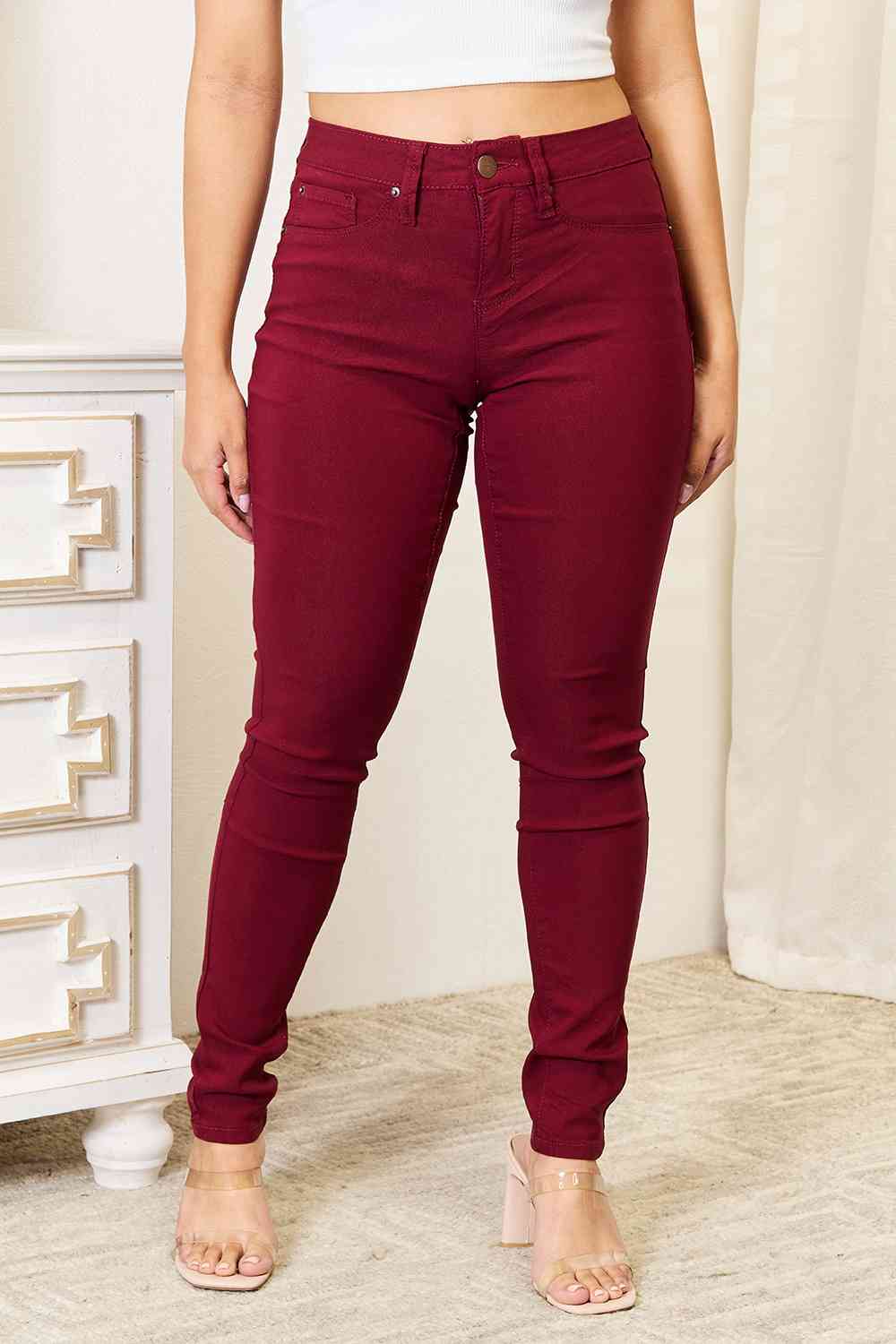 YMI Jeanswear Skinny Jeans with Pockets - IAKAM