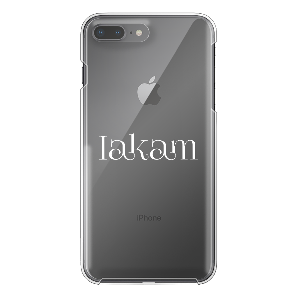 Iakam collec Back Printed Transparent Hard Phone Case - IAKAM