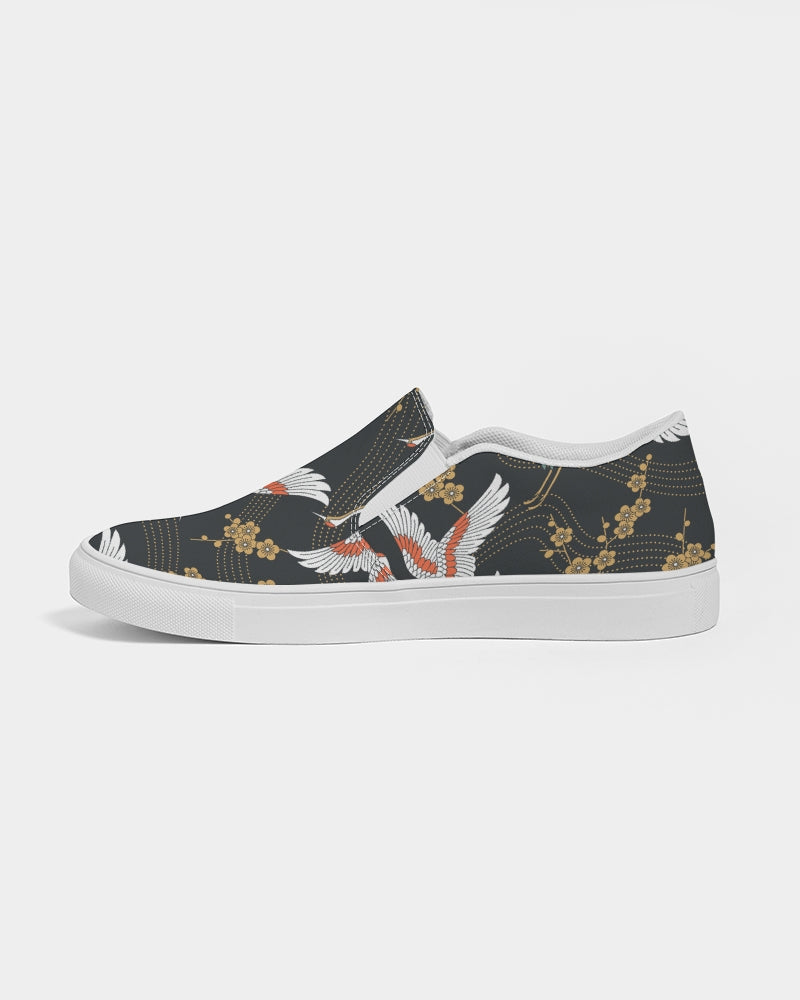 Japan Crane Men's Slip-On Canvas Shoe - IAKAM