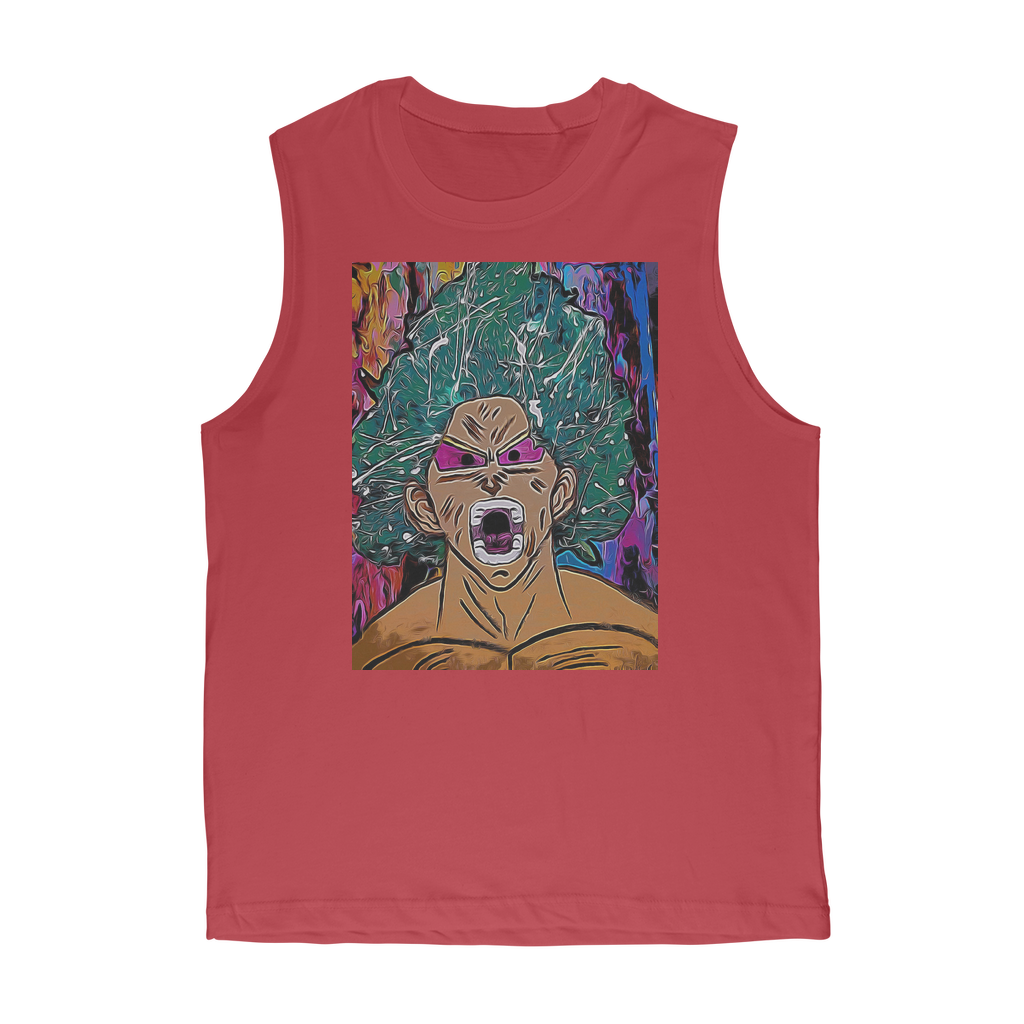 Green Saiyan Premium Adult Muscle Top - IAKAM