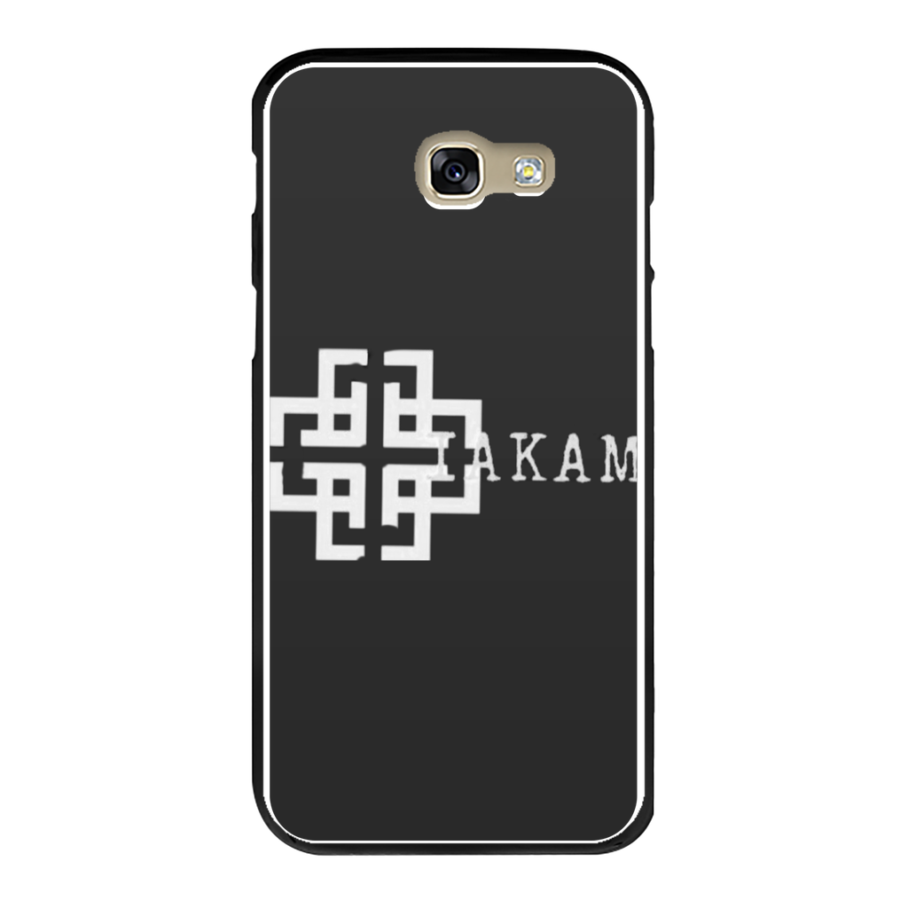 KAM S9 Back Printed Black Hard Phone Case - IAKAM