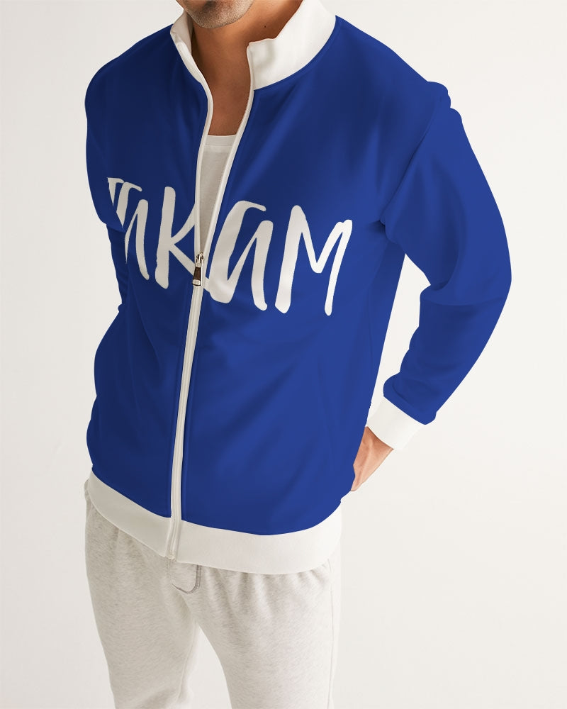 Blue Men's Track Jacket - IAKAM