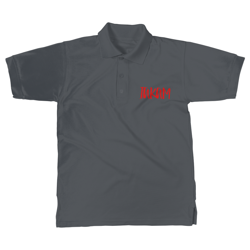 IAKAM Red Classic Adult Polo Shirt - IAKAM