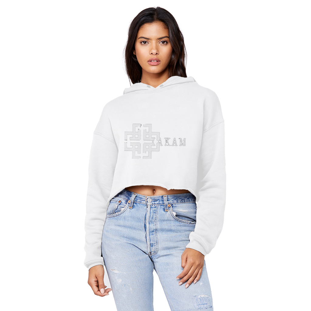 KAM S9 Hoodie Unisex Cropped Raw Edge Boyfriend Hoodie - IAKAM