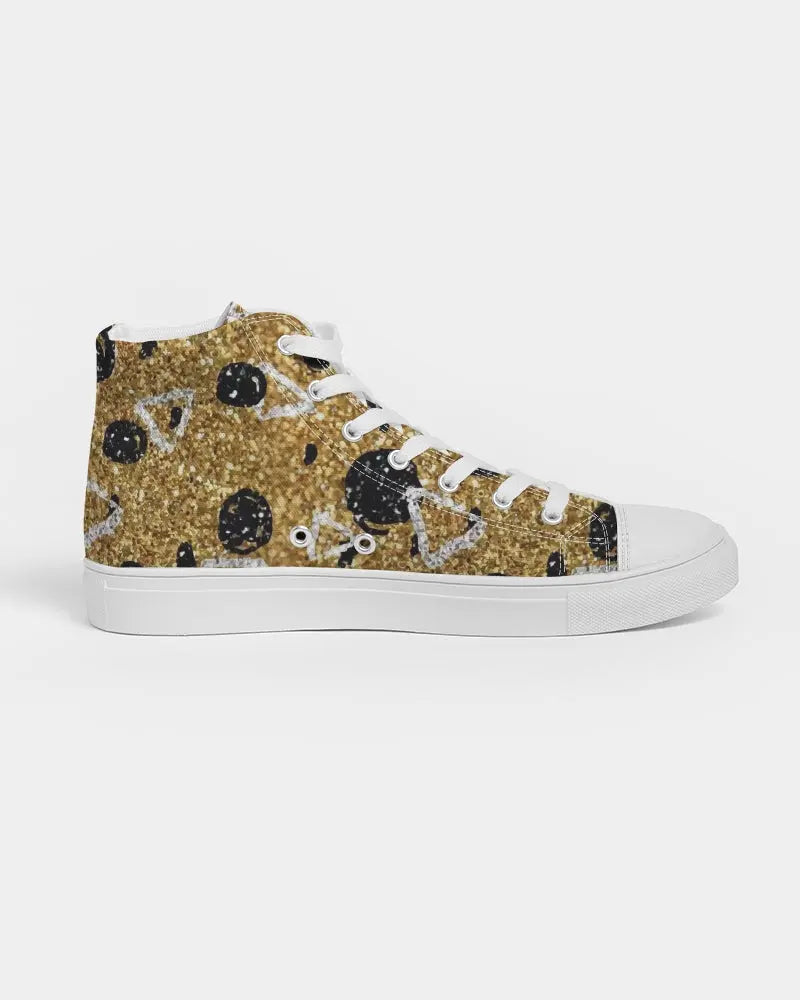 Realm Women's Hightop Canvas Shoe - IAKAM