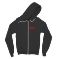 IAKAM Red Classic Adult Zip Hoodie - IAKAM