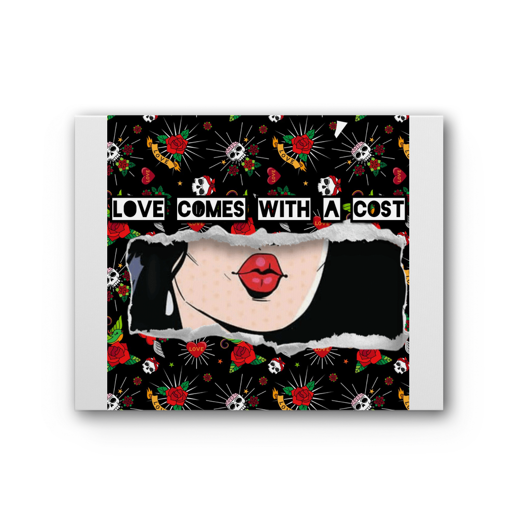 Love Cost Premium Stretched Canvas - IAKAM
