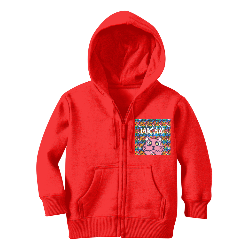 IAKAM Kat Classic Kids Zip Hoodie - IAKAM
