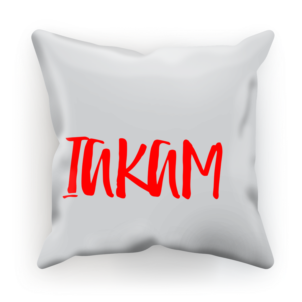 IAKAM Red  Cushion Cover - IAKAM