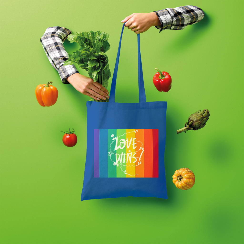 Love Wins Shopper Tote Bag - IAKAM
