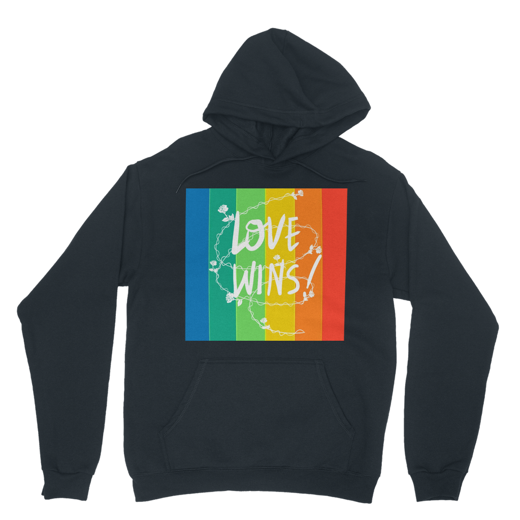 Love Wins Classic Adult Hoodie - IAKAM