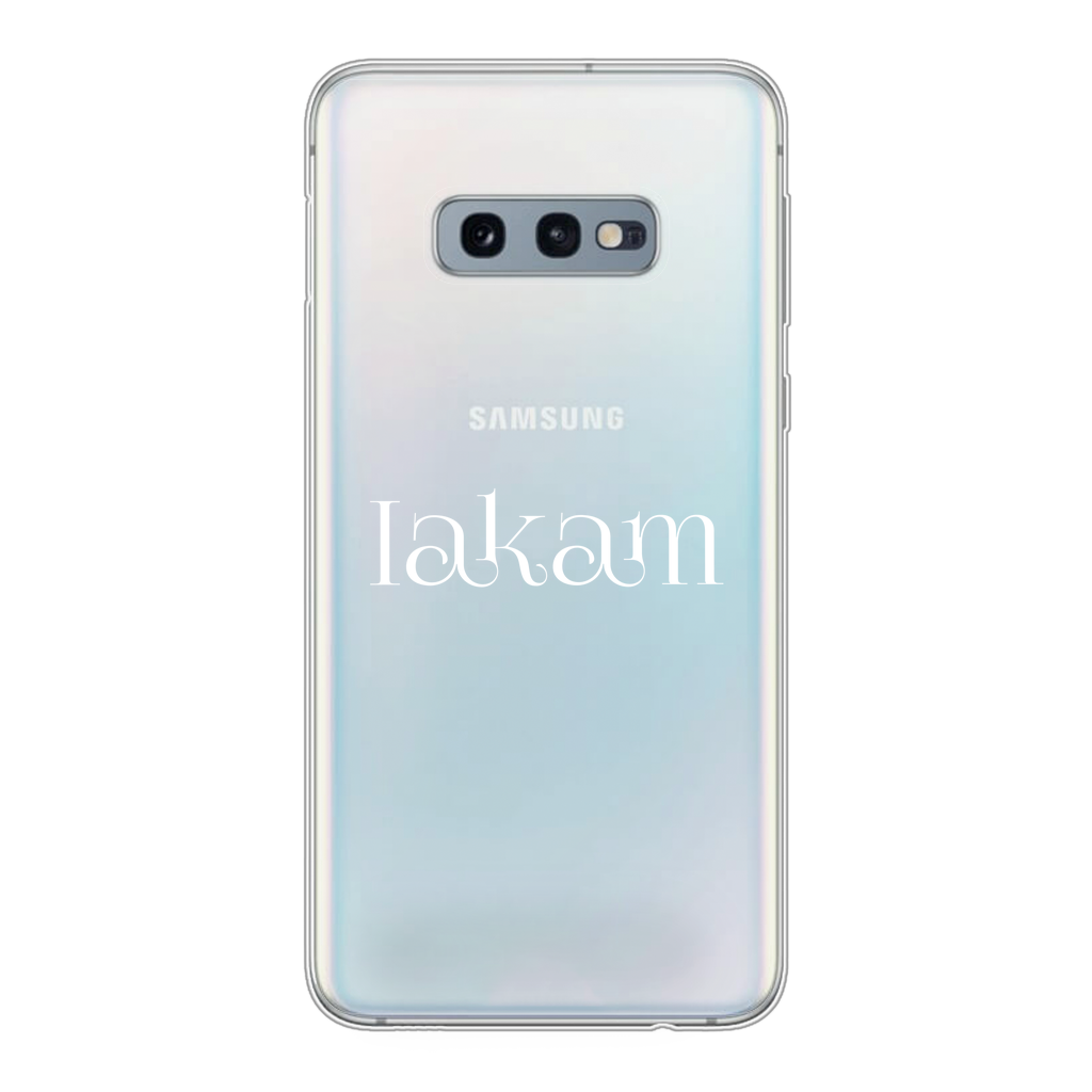 Iakam collec Back Printed Transparent Soft Phone Case - IAKAM