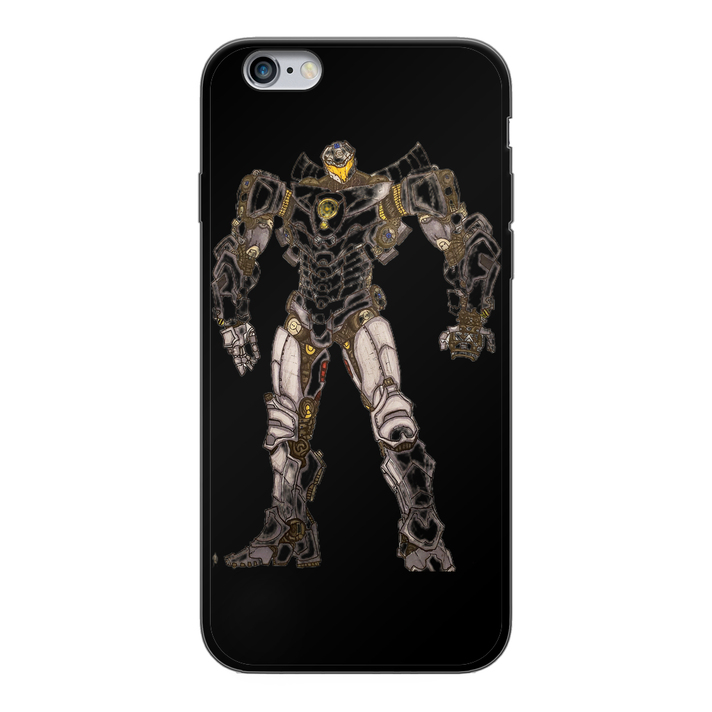 Rimitron Back Printed Black Soft Phone Case - IAKAM