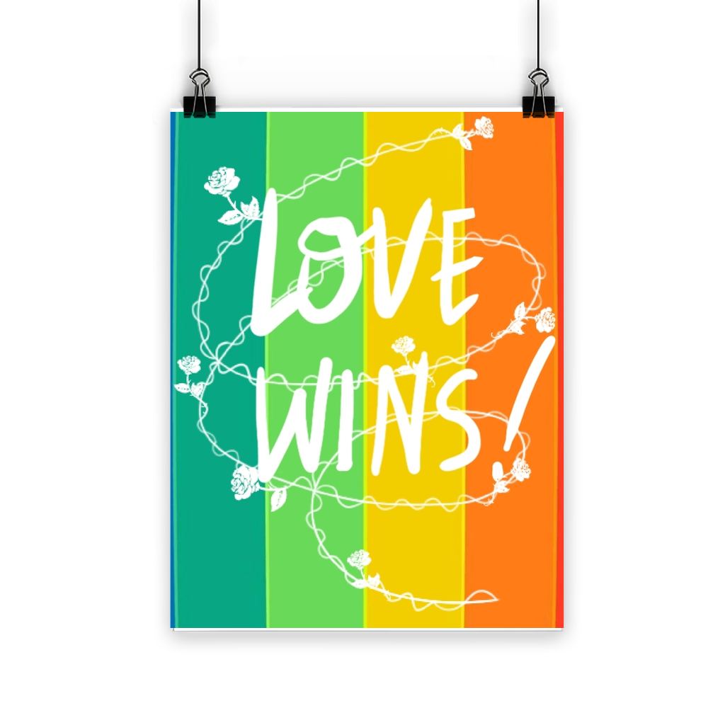 Love Wins Classic Poster - IAKAM