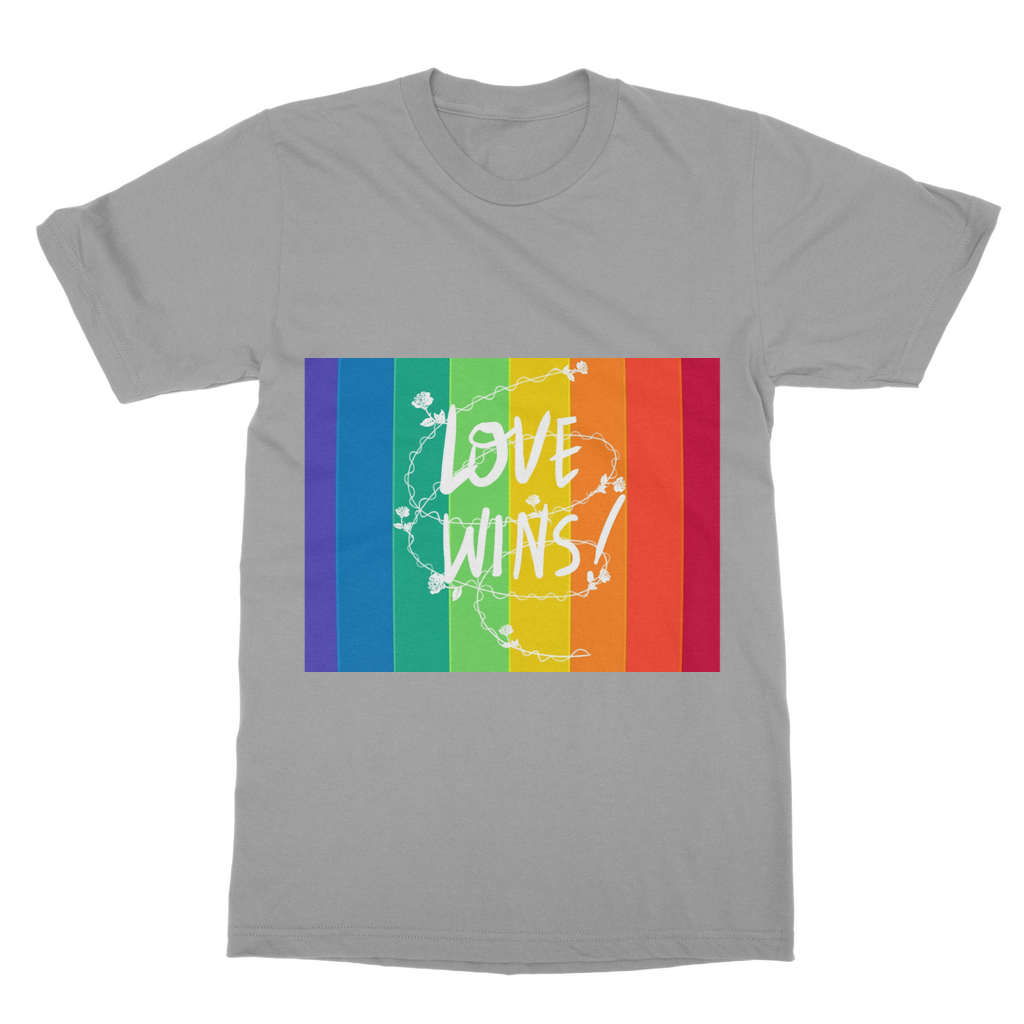 Love Wins T-Shirt Dress - IAKAM