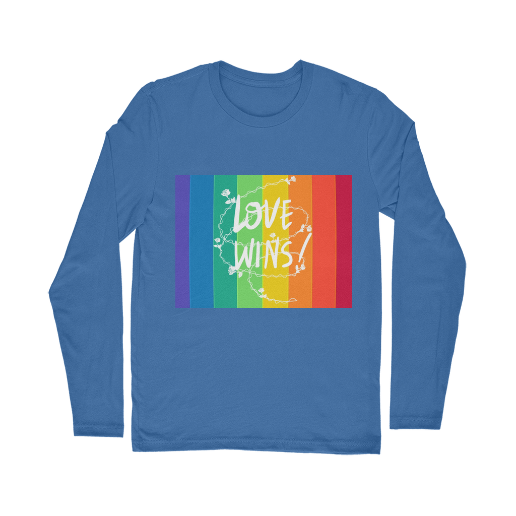 Love Wins Classic Long Sleeve T-Shirt - IAKAM