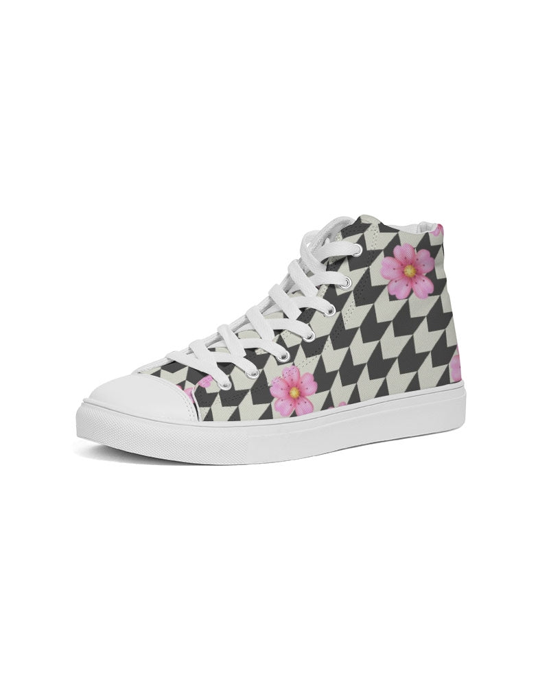 Racers Women's Hightop Canvas Shoe - IAKAM