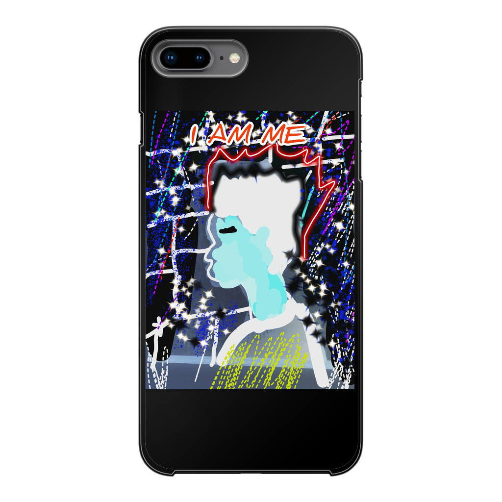 IME Back Printed Black Hard Phone Case - IAKAM