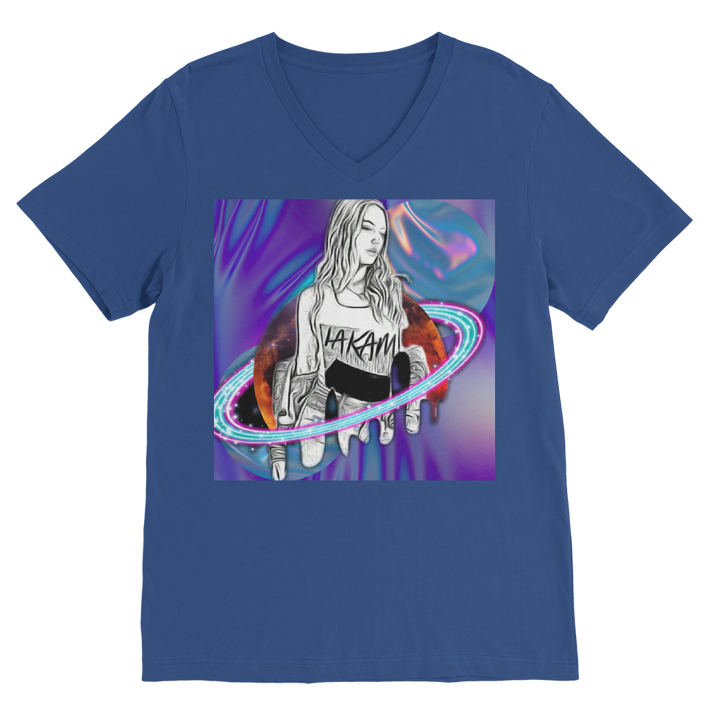 Outerspace3 Classic V-Neck T-Shirt - IAKAM