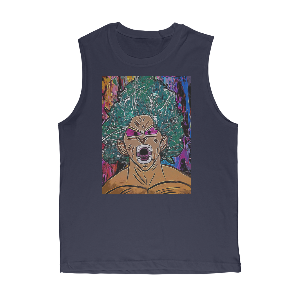 Green Saiyan Premium Adult Muscle Top - IAKAM
